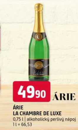 Arie la chambre de luxe 0,75l alkoholický perlivý nápoj 