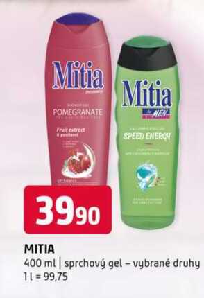 Mitia 400 ml sprchový gel vybrané druhy 