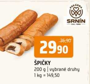 Špičky 200 g vybrané druhy 