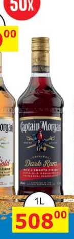 Captain Morgan Dark Rum 1L 