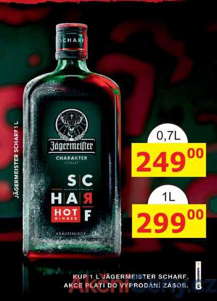 Jägermeister SCHARF 1L