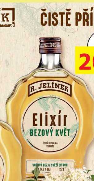 R. JELÍNEK Elixír BEZOVÝ KVĚT  0,7L