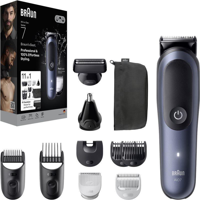 Braun All-In-One Series 7 AIO7540 sada pro péči o vlasy, vousy a tělo 11v1 1 ks