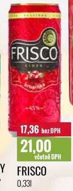 FRISCO 0,33l