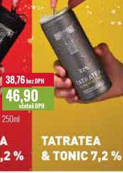 TATRATEA & TONIC 7,2% 250ml