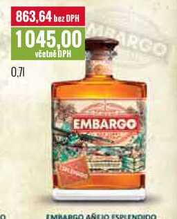EMBARGO AÑEJO ESPLENDIDO 0,7l