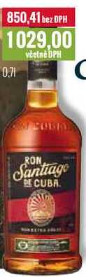 RON SANTIAGO DE CUBA 12YO 0,7l
