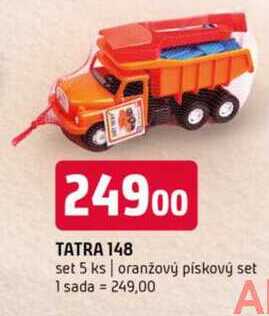 TATRA 148 set 5 ks oranžový pískový 