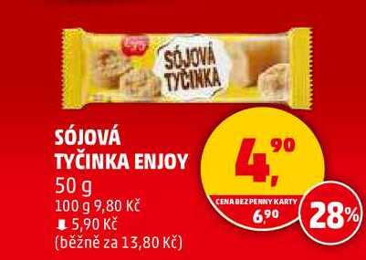 SÓJOVÁ TYČINKA ENJOY, 50 g 