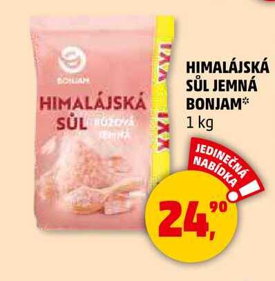 HIMALÁJSKÁ SŮL JEMNÁ BONJAM, 1 kg 