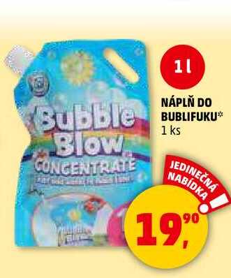 NÁPLŇ DO BUBLIFUKU, 1 ks 