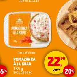 POMAZÁNKA À LA KRAB, 135 g 
