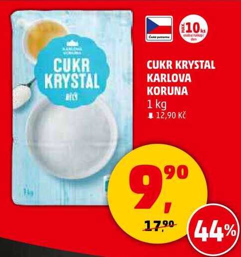 CUKR KRYSTAL KARLOVA KORUNA, 1 kg 