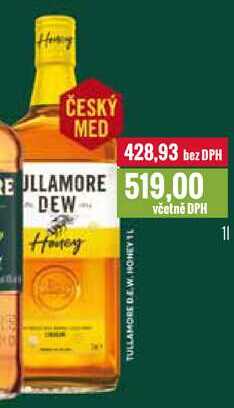 TULLAMORE D.E.W. HONEY 1l