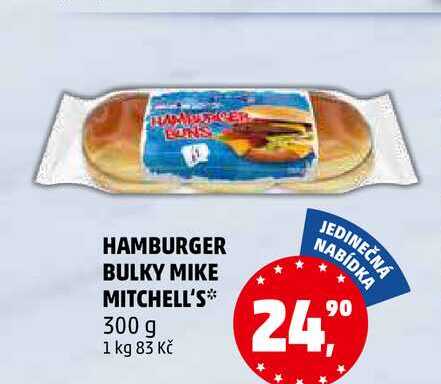 HAMBURGER BULKY MIKE MITCHELL'S, 300 g 