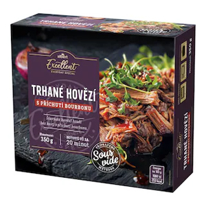 Hovězí trhané s bourbonem  350 g