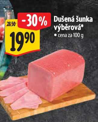 Dušená šunka výběrová 100 g 