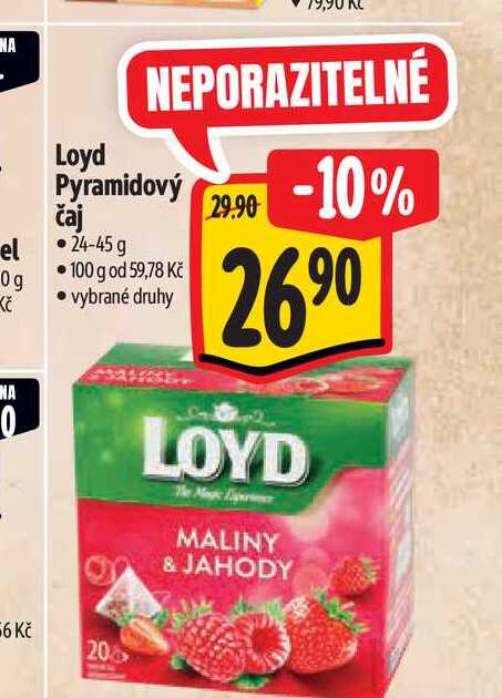  Loyd Pyramidový čaj  24-45 g  