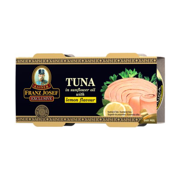 Franz Josef Kaiser Tuňák steak v rostlinném oleji s citronem 2x80g