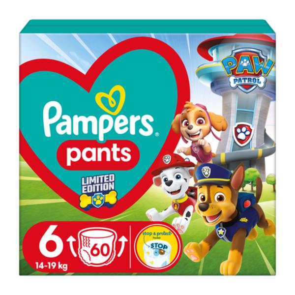 Pampers Pants Plenkové kalhotky Tlapková patrola vel. 6 (14-19kg)