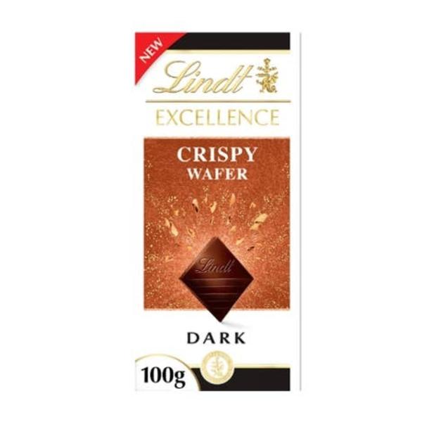 Lindt Čokoláda Excellence Hořká s oplatkou