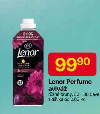 Lenor Perfume aviváž různé druhy, 32-38 dávek