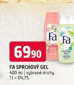 Fa sprchový gel 400 ml vybrané druhy 