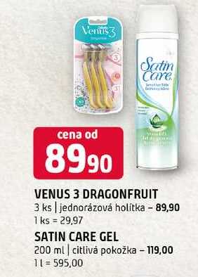 Venus 3 dragonfruit vybrané druhy