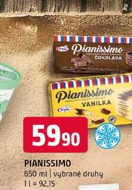 Pianissimo 650 ml vybrané druhy