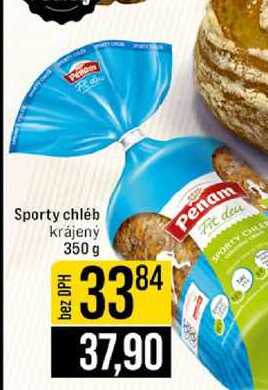 Sporty chléb krájený 350 g