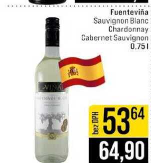 Fuenteviña Sauvignon Blanc Chardonnay Cabernet Sauvignon 0.75l