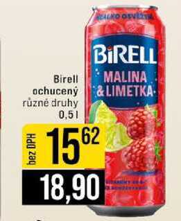 Birell ochucený různé druhy 0,5l