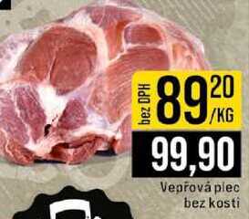 Vepřová plec bez kosti 1kg