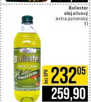 Ballester olej olivový extra panenský 1l