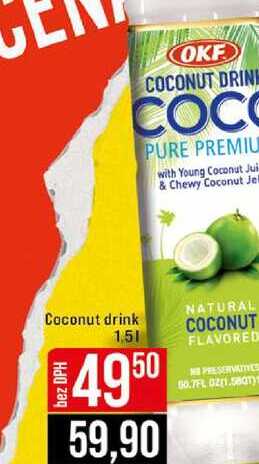Coconut drink 1.5l