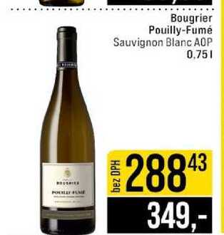 Bougrier Pouilly-Fumé Sauvignon Blanc AOP 0,75l