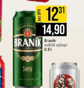 Branik světlé výčepi 0.5l