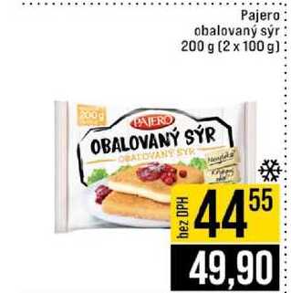 Pajero obalovaný sýr 200 g (2 x 100 g) 