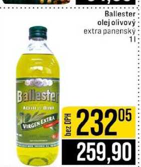Ballester olej olivový extra panenský 1l