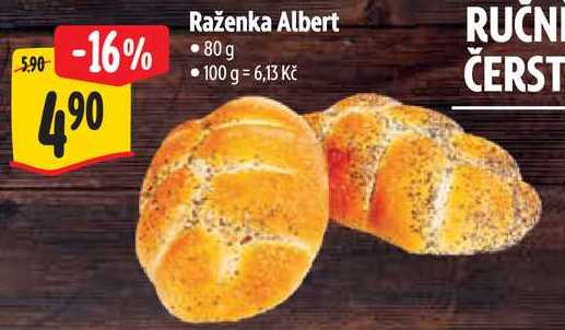 Raženka Albert, 80 g 