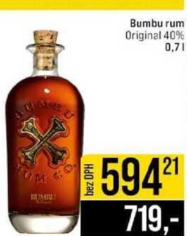 Bumbu rum Original 40% 0,7l