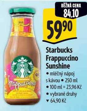 Starbucks Frappuccino Sunshine, 250 ml