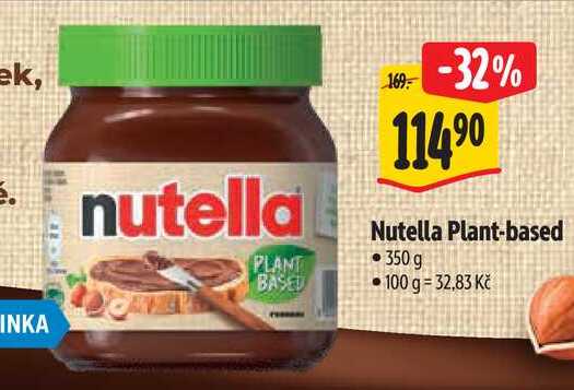 Nutella Plant-based, 350 g