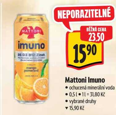 Mattoni Imuno, 0,5 l