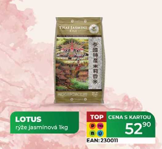 LOTUS rýže jasmínová 1kg  