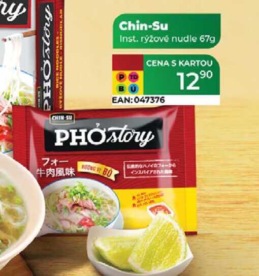 Chin-Su Inst. rýžové nudle 67g 