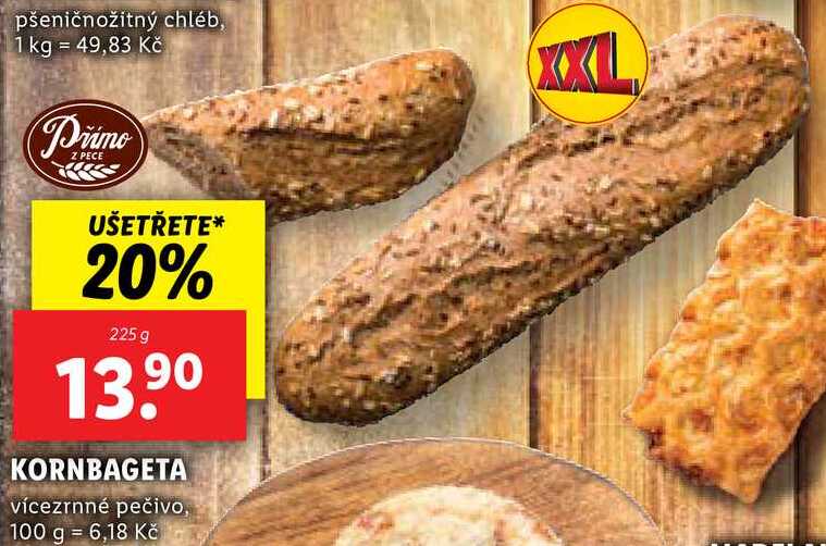 KORNBAGETA, 225 g