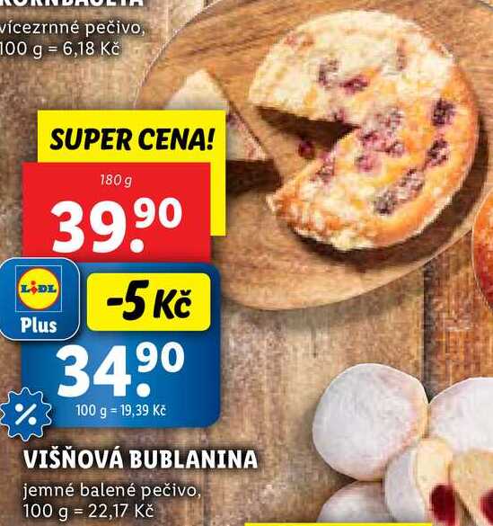 VIŠŇOVÁ BUBLANINA, 180 g