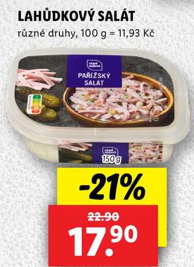 LAHŮDKOVÝ SALÁT, 150 g