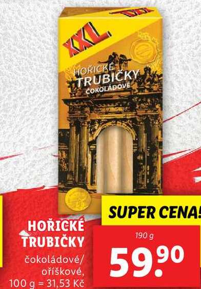 HOŘICKÉ TRUBIČKY, 190 g